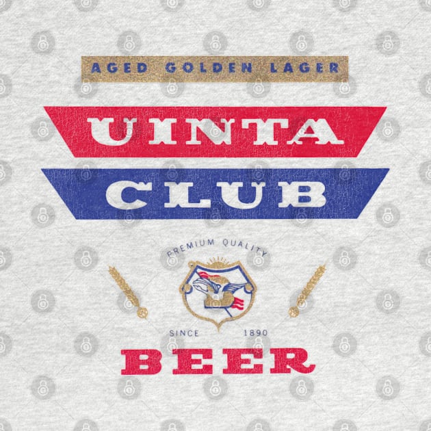 Uinta Club Beer Retro Defunct Breweriana by darklordpug